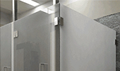 ‘All-Glass’  Restroom Partition System