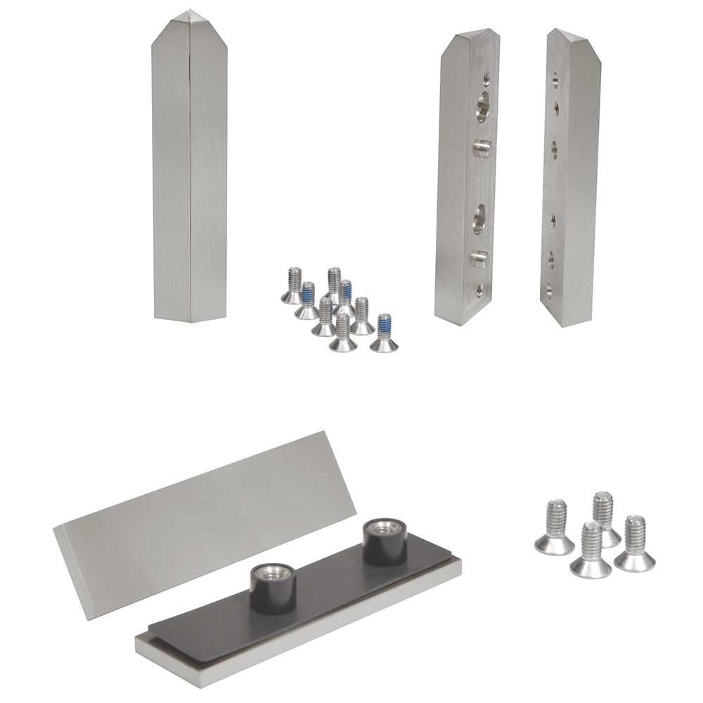 Zero Clamp Rivet CCS4BN - CRL Brushed Nickel Zero Clamp