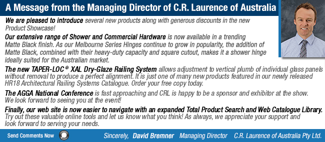 A Message from the<br>
 &nbsp;&nbsp;&nbsp;Managing Director
