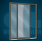 U.S. Aluminum Series 2000 Sliding Door