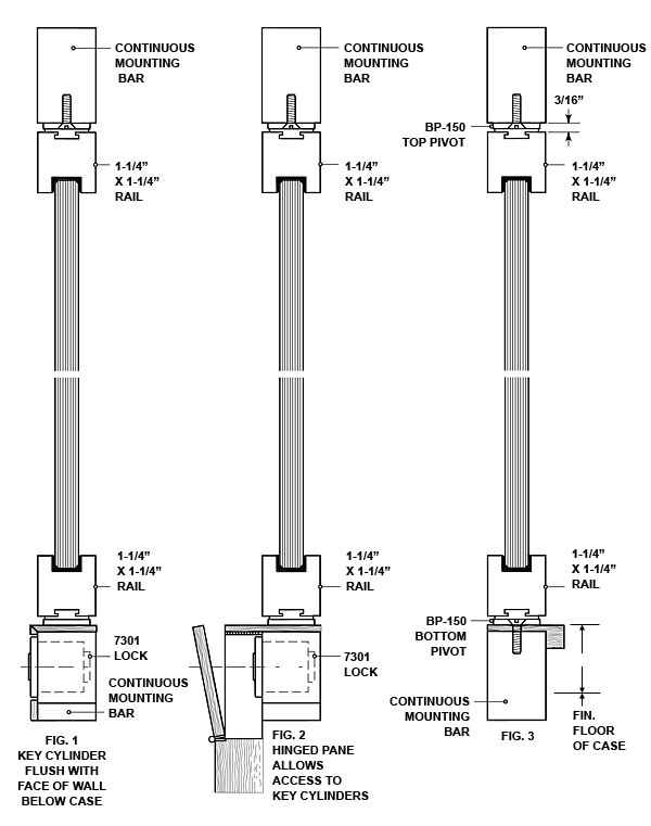 CRL / Blumcraft Architectural Glass Doors, Panic Devices, Display Doors