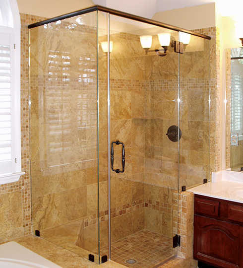 Deluxe Shower Door Header Kits